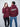 Drive Hoodie Oversized - Burgundy - Made in Portugal - WOMAN