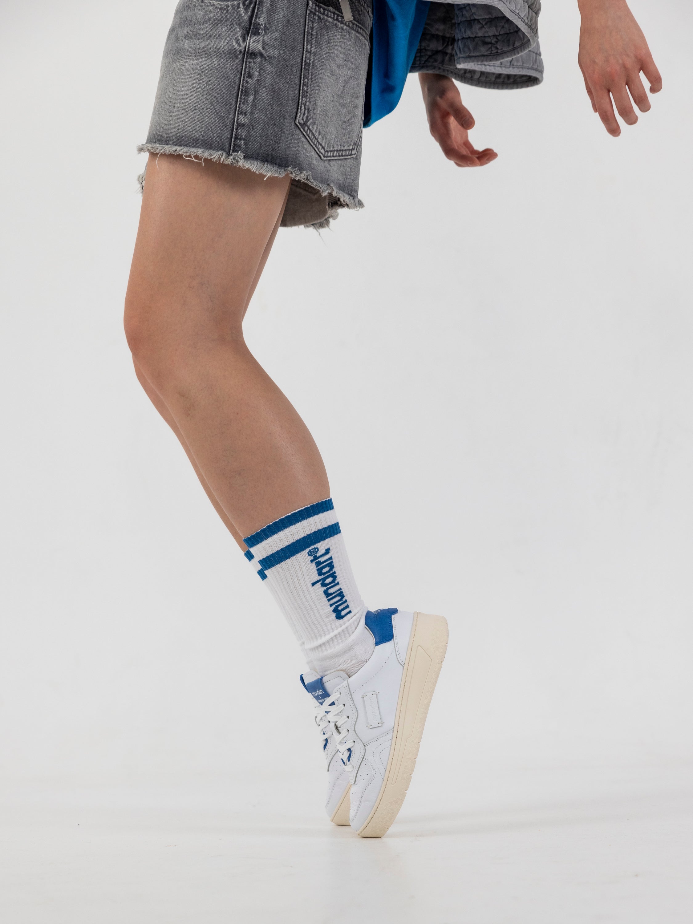 Sneaker Valle x Army of Apes White/Blue - made in spain