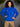 Square Hoodie Oversized - Royal Blue - Made in Portugal