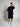 Sneaker Valle low - Black Vintage - White/Black - made in spain
