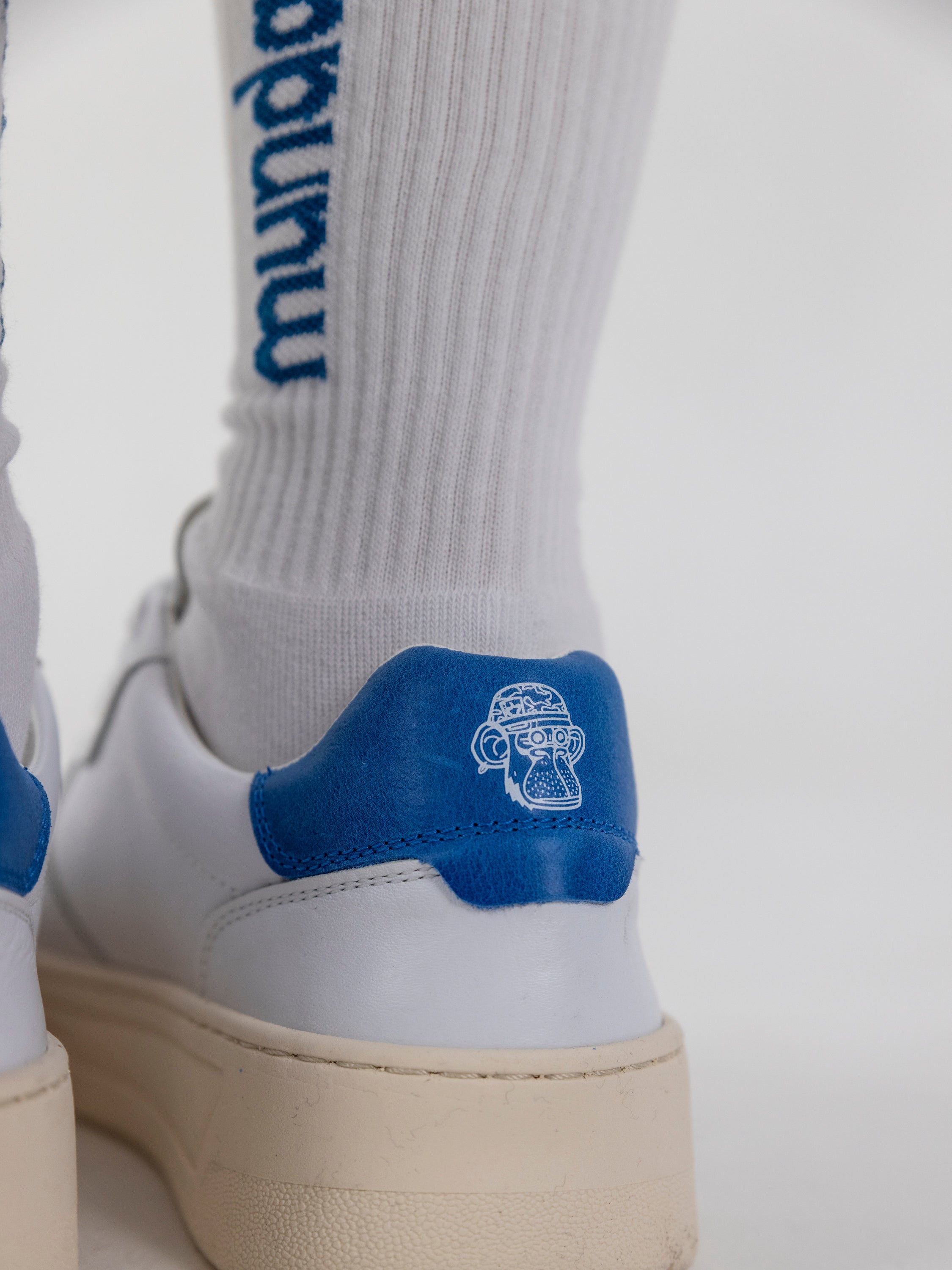 Sneaker Valle x Army of Apes White/Blue - made in spain